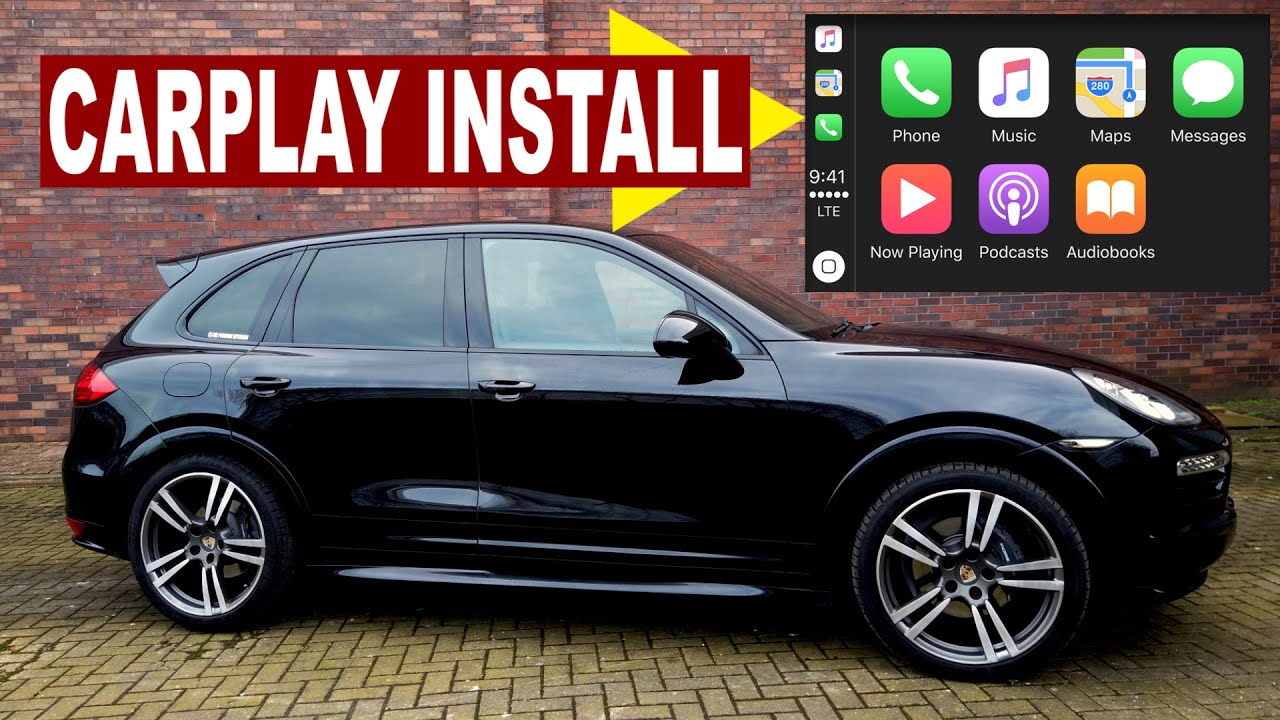 Porsche Cayenne 958 Carplay Install for PCM 3.1, 4.0 & CDR31 & where to buy