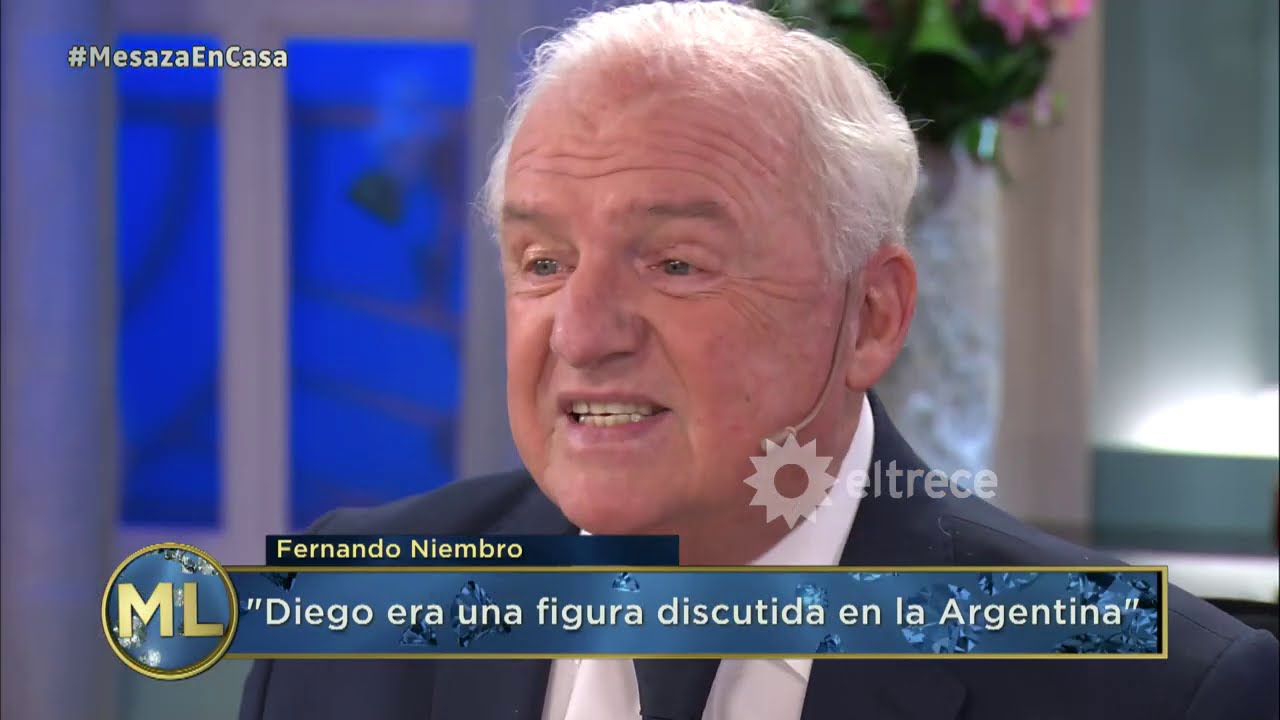 Fernando Niembro dio su visi&oacute;n sobre la muerte de Diego Maradona