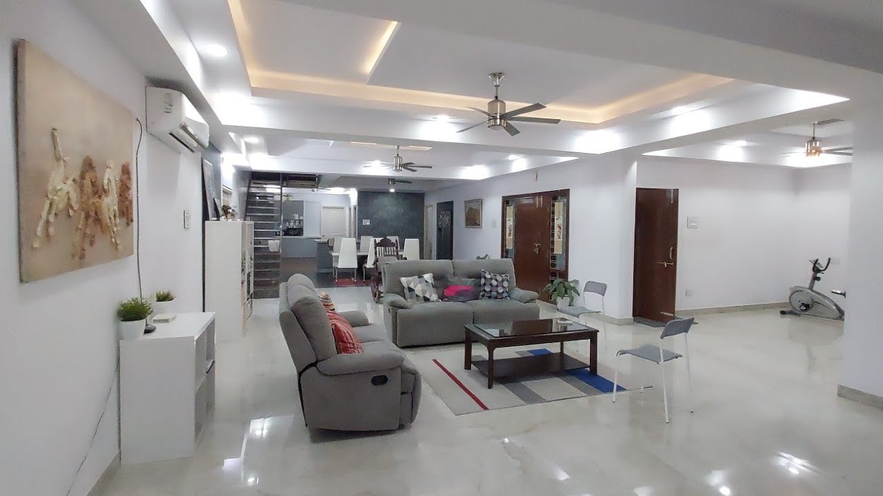 45 LACS Flat for Sale in GACHIBOWLI || 4 BHK URGENT Sale With Furniture || HYDERABAD||