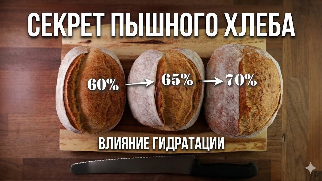 Почему хлеб не получается? Секрет пекарского процента
