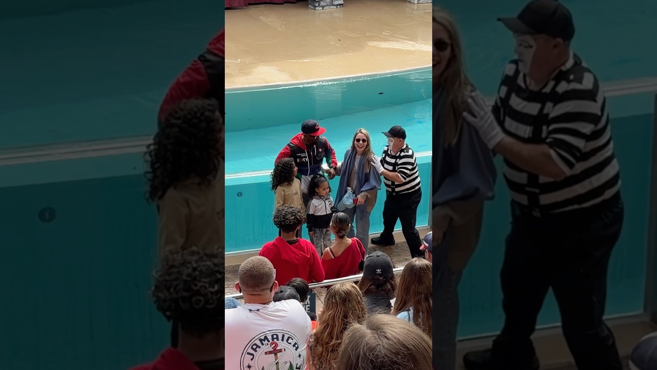 You&rsquo;re not ready for how funny this gets 😆😂 Tom mime Seaworld #shorts