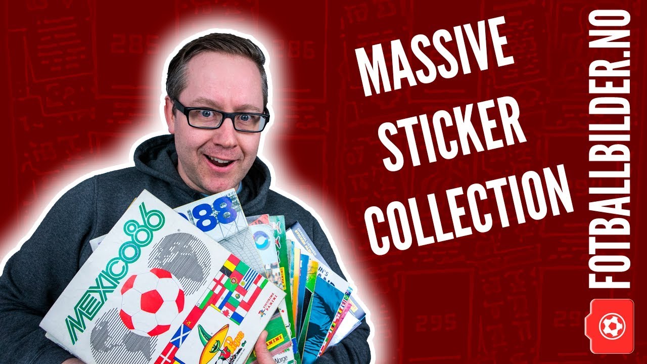 Коллекция наклеек Кубка мира и Европы 1986-2016