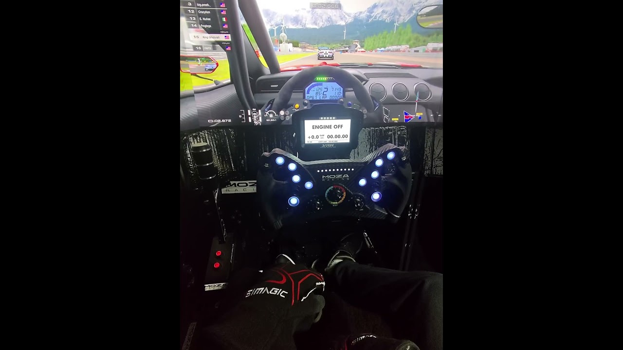 MOZA KS Steering Wheel 🏎️ Sim Racing Beast 