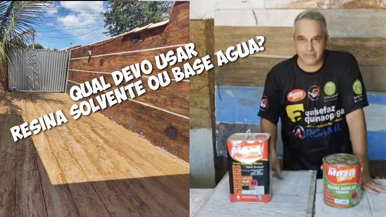 QUAL RESINA USAR ? PEDRAS TELHADOS BLOCOS ETC - RESINA MAZA BASE AGUA OU SOLVENTE NAO ERRE MAIS
