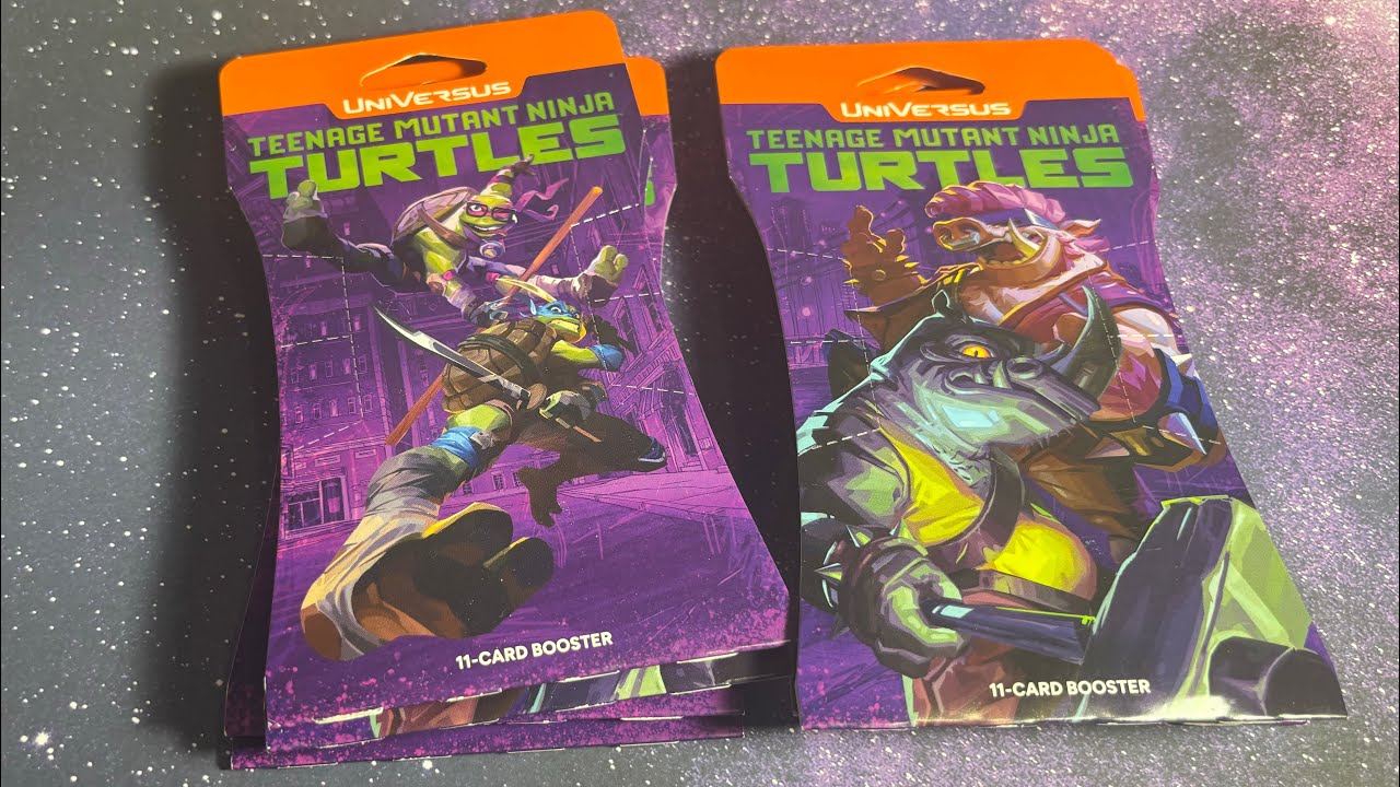 Universus TMNT Booster Packs!