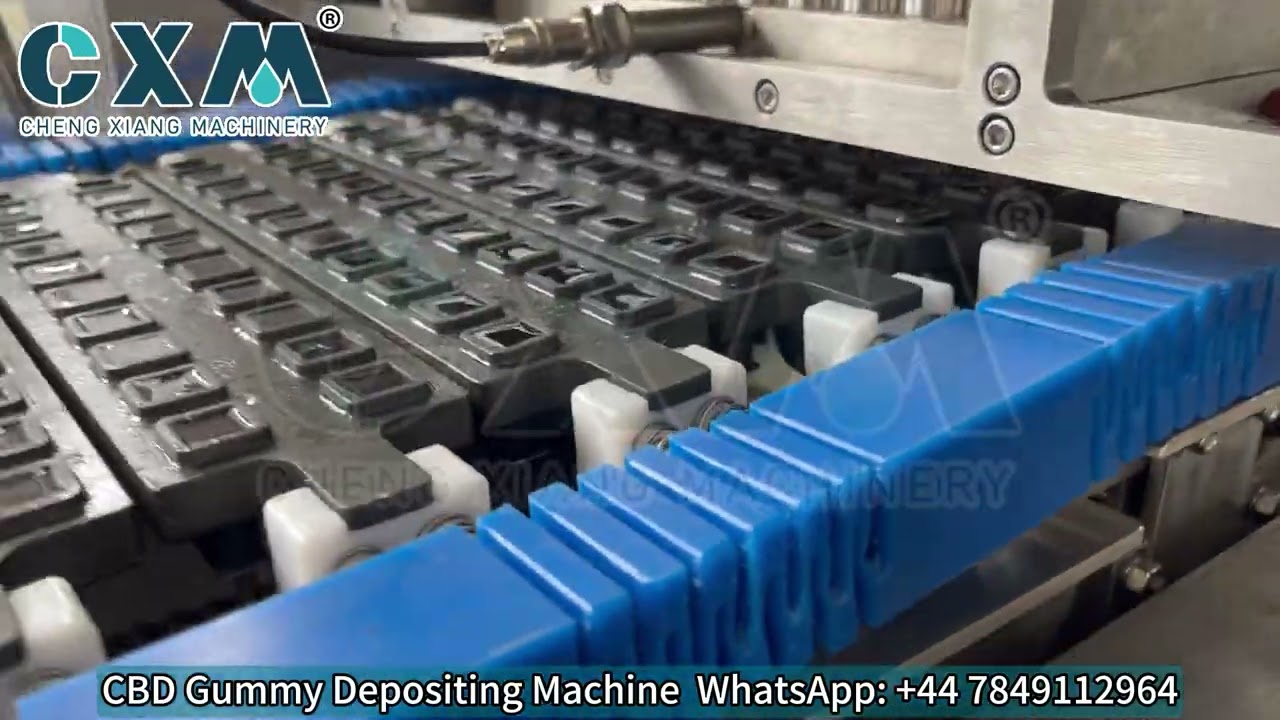 Still Making CBD Gummies by Hand? Check Out This Automatic Depositing Machine!
