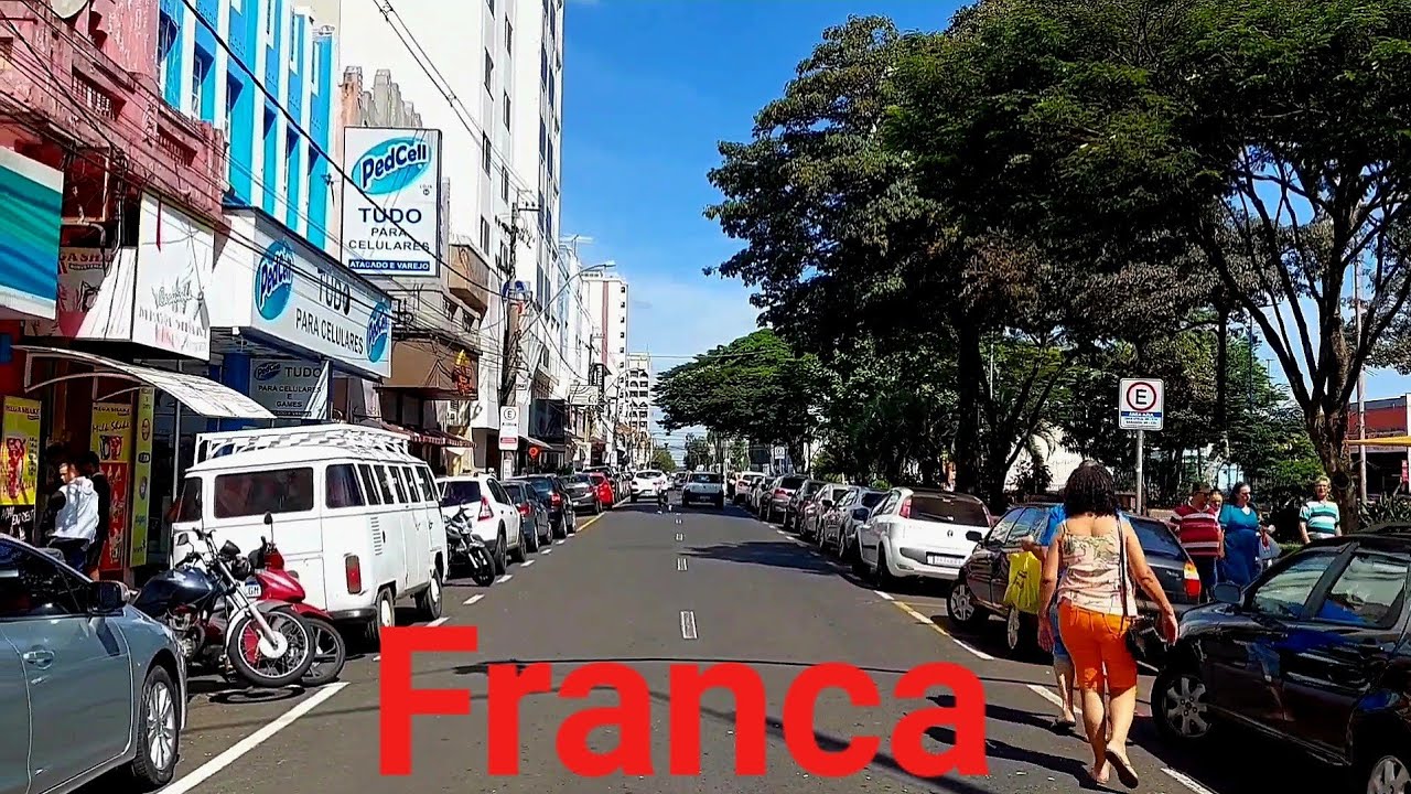 Um passeio pelo centro de Franca-SP Seguindo a pé