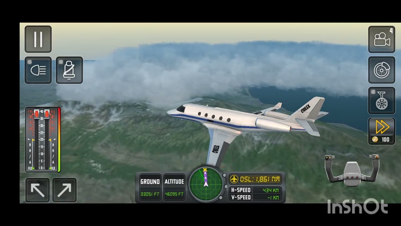 आज तो प्लेन गिरते गिरते बचा ✈️#bussimulator #automobile #carsimulator #aviation #landing #games 