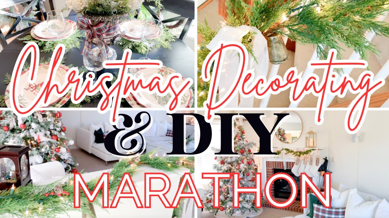 Christmas Decorating & DIY Marathon | Christmas Crafts | Christmas Decor Ideas | The Craf-T Home
