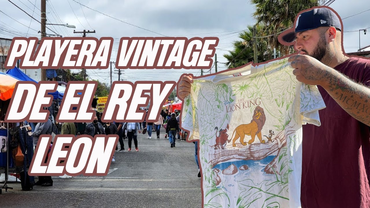 ENCONTRE playera VINTAGE de DISNEY de EL REY LEON y JORDANS en el TIANGUIS de BUENOS AIRES