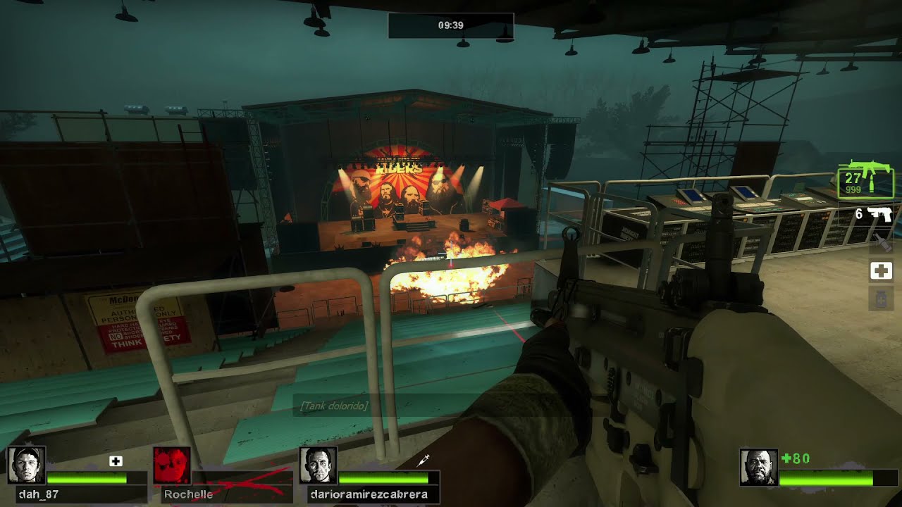 Left 4 Dead 2 - Tank Run Experto - Feria Siniestra.