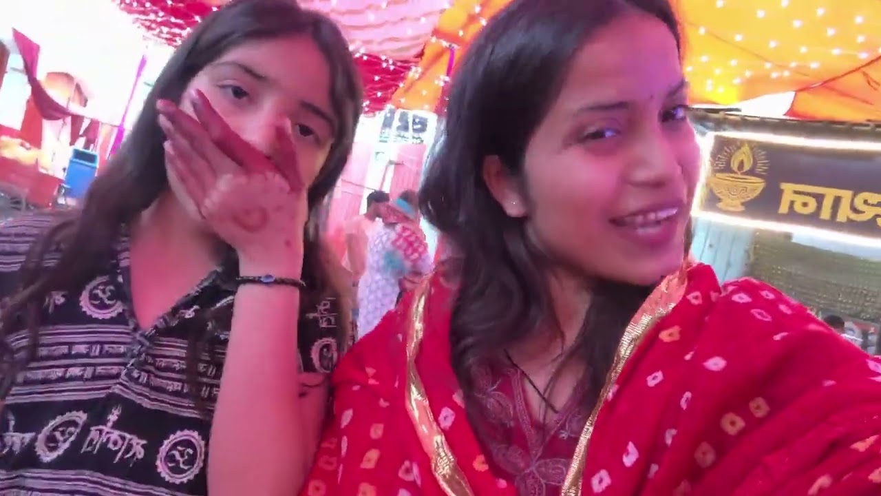 Sabse Phli Holi Kheli Mata Shteela ke Sath  🙏🏻🙏🏻🙏🏻 #vlogs #sheetlamatamandir #holispecial