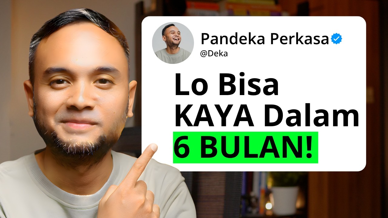 Cara Ubah KEKAYAAN Finansial Lo DALAM 6 BULAN Di 2026!