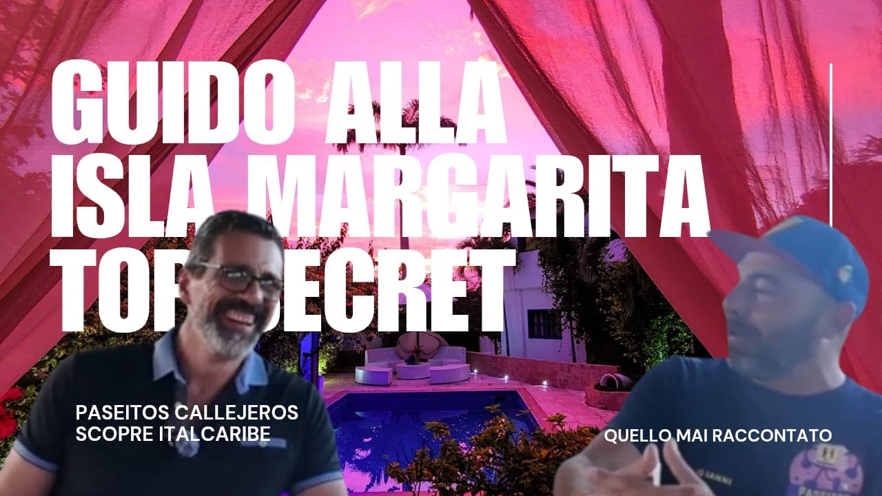 I segreti di Guido e di Italcaribe raccontati agli amici di @Paseitos Callejeros #islamargarita