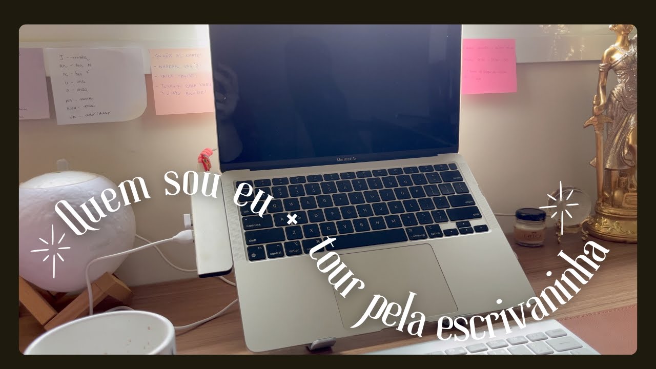 Quem sou eu + tour pela escrivaninha