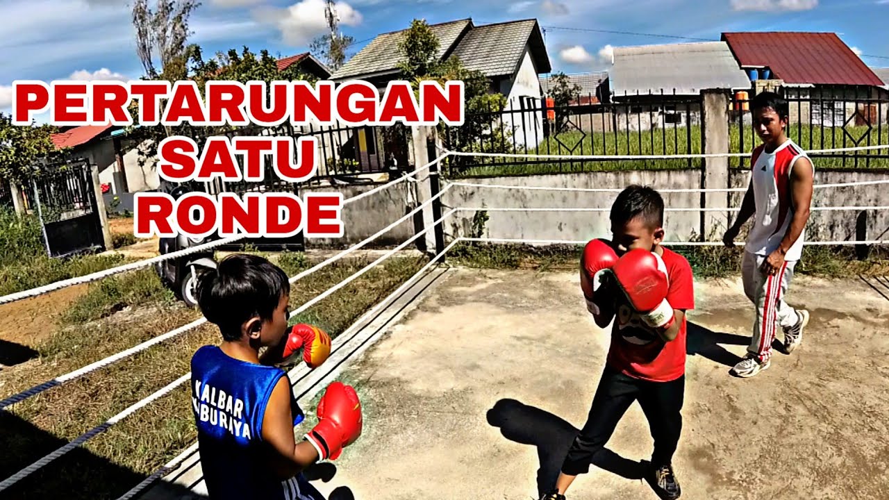 TARUNG 1 BABAK: SPARRING TINJU ANAK JANTAN