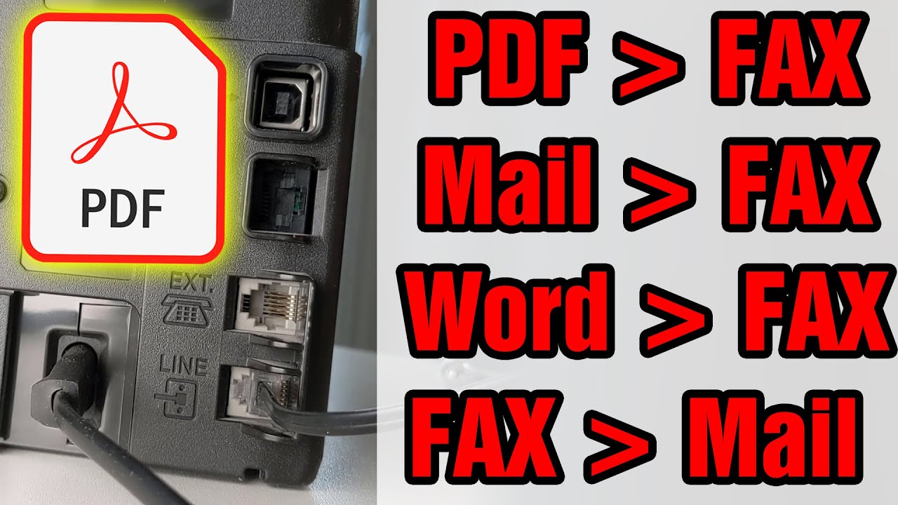 Fax versenden in 2021: PDF versenden und Papierlos empfangen! Fax komplett digital!