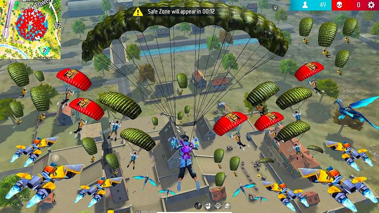 SCAR+UMP 39Kills 💪 90%Headshot Rate ⚡ Solo Vs Squad Full Gameplay | FREE FIRE