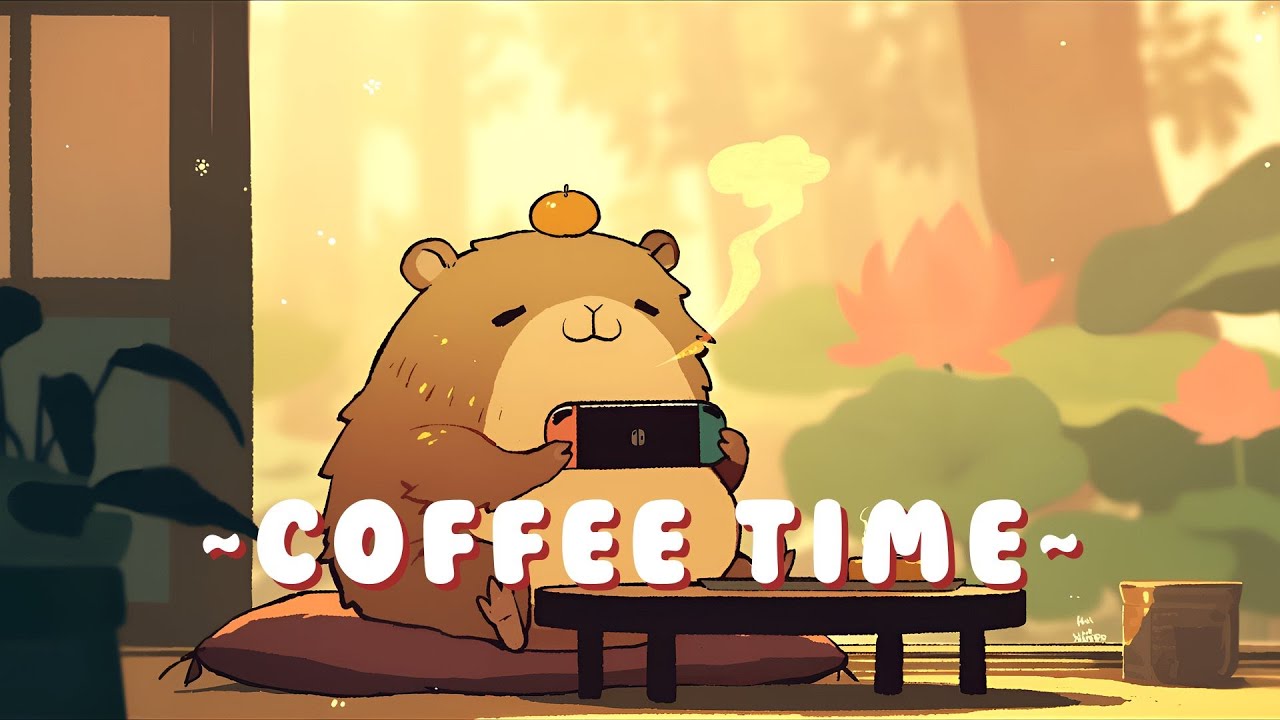 Capybara Study Beats - Cozy Japanese Lofi Mix ~ Chill Session ~ 🦫 ✨ 🌙 | Sleep Aid
