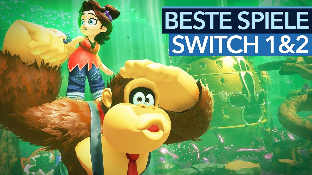 Die 12 aktuell besten Spiele f&uuml;r Nintendo Switch 1&2