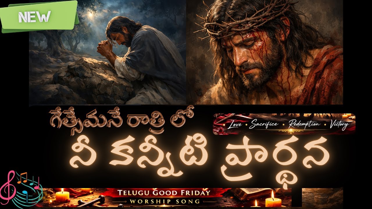 గేత్సేమనే రాత్రి లో కన్నీటి ప్రార్థన || Telugu Christian New Song 2026|| use Headphones 🎧 