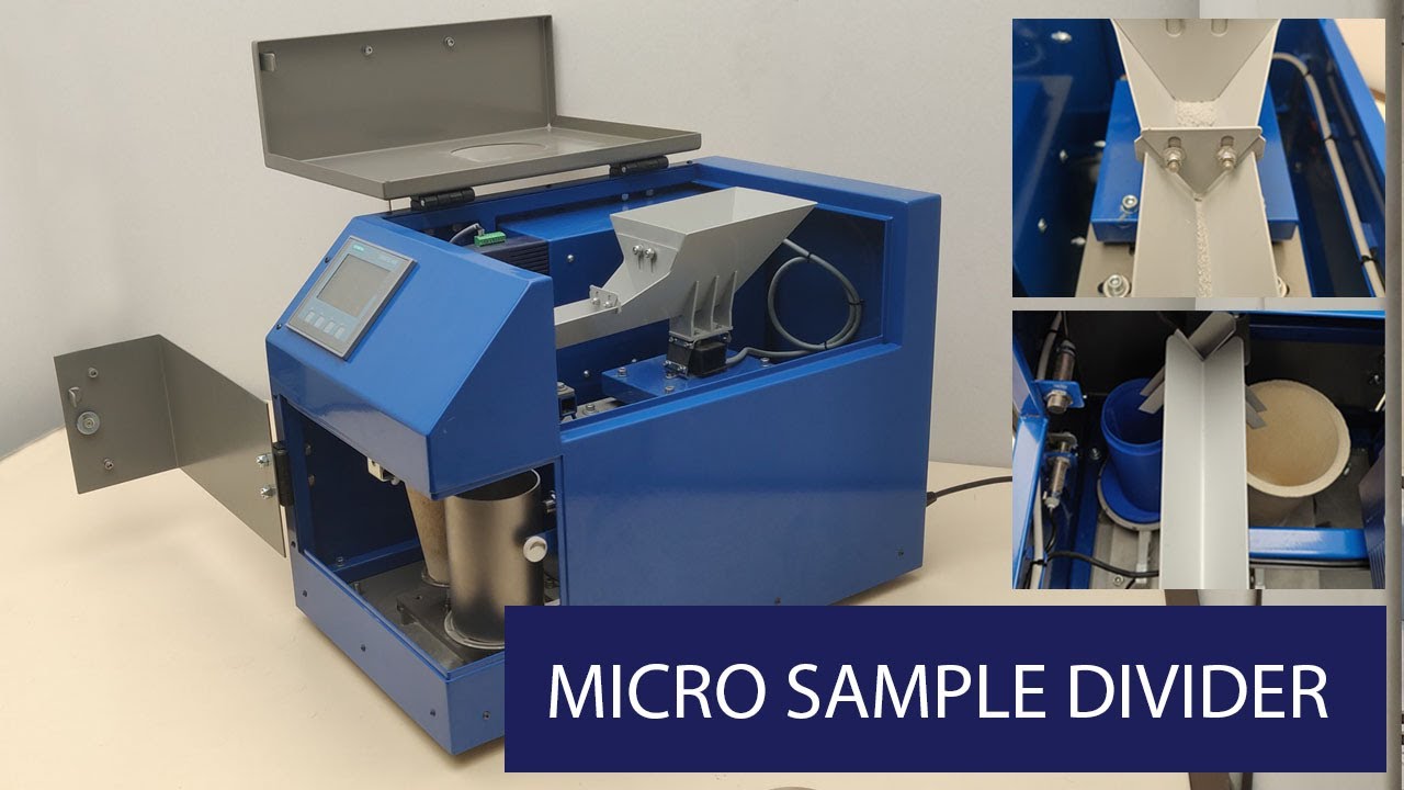 Micro Sample Divider - Weight based sampling