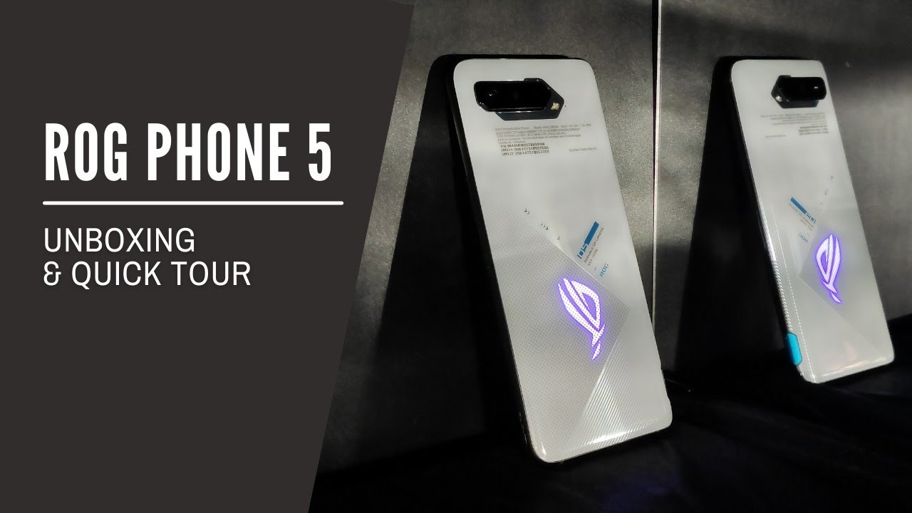 ASUS ROG Phone 5 Unboxing & Quick Tour