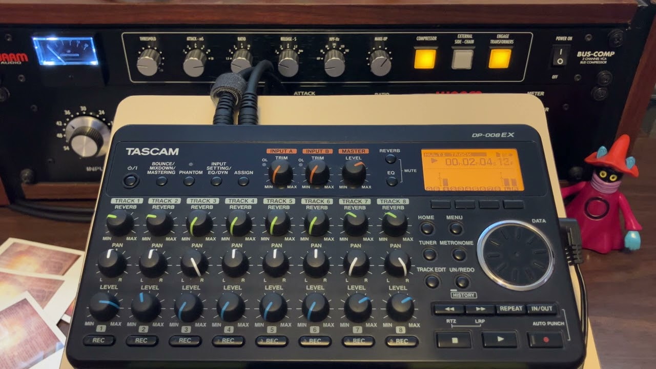 Psalm 51 - Tascam DP 008EX - Warm Audio Bus Comp - Digital Portastudio Pocketstudio