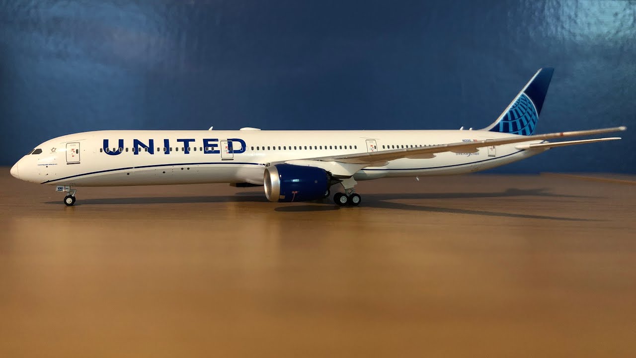 NG Models United Airlines 787-10 (New 2019 Livery) 1/400 Scale Review