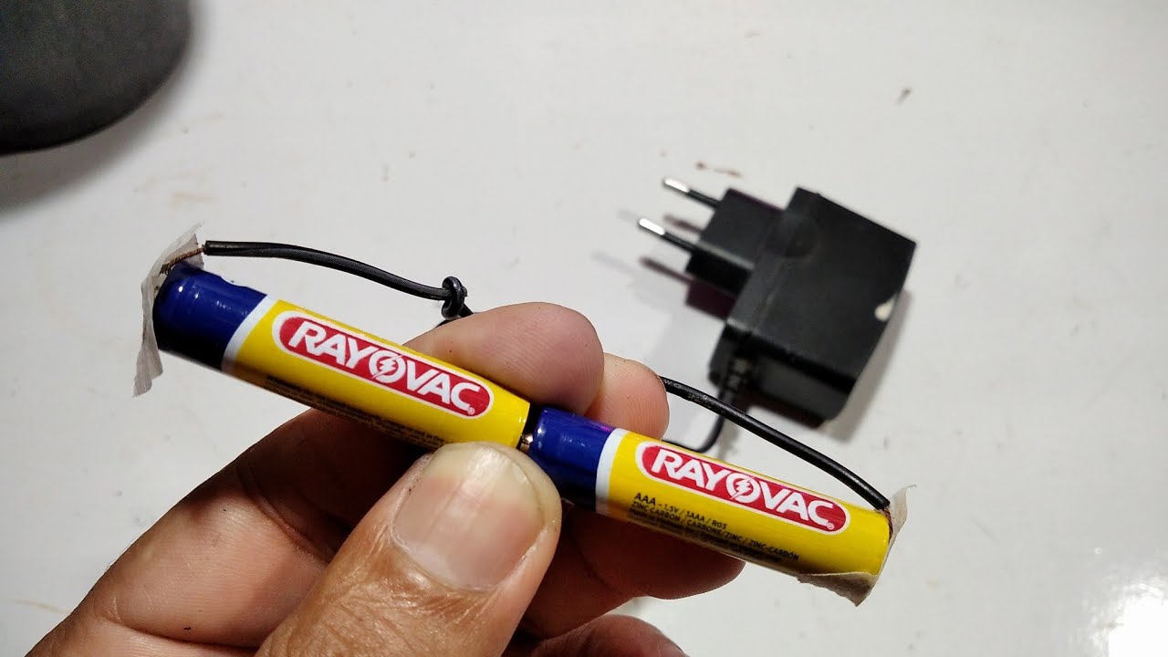 Como CARREGAR PILHA Comum em CASA