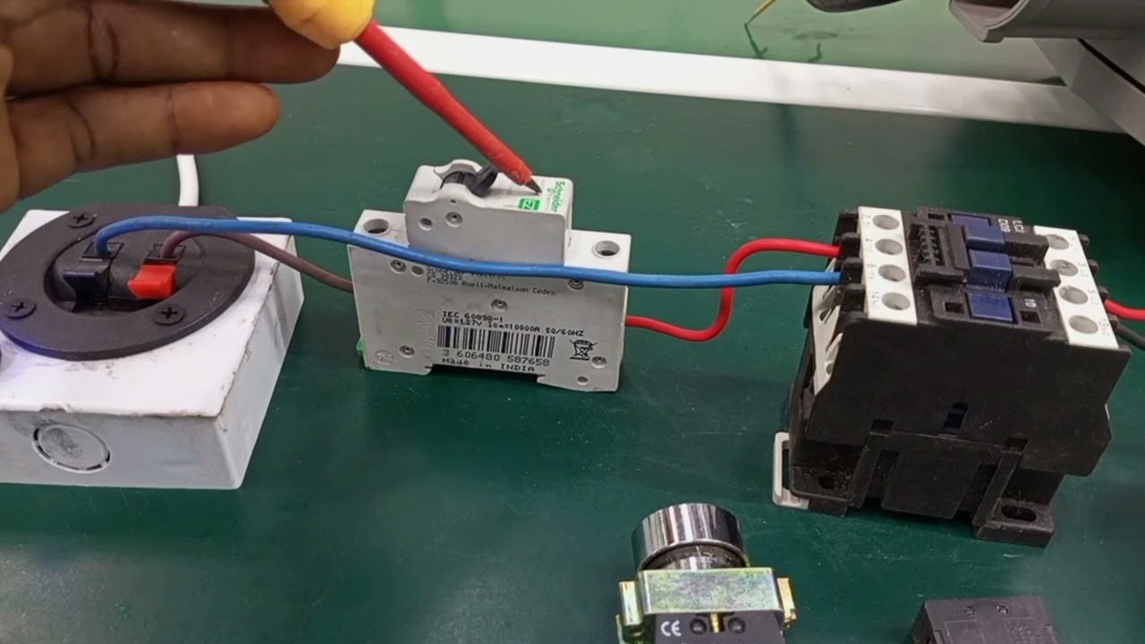 #1 Direct-on-line Well Explained. | power & control circuit wiring