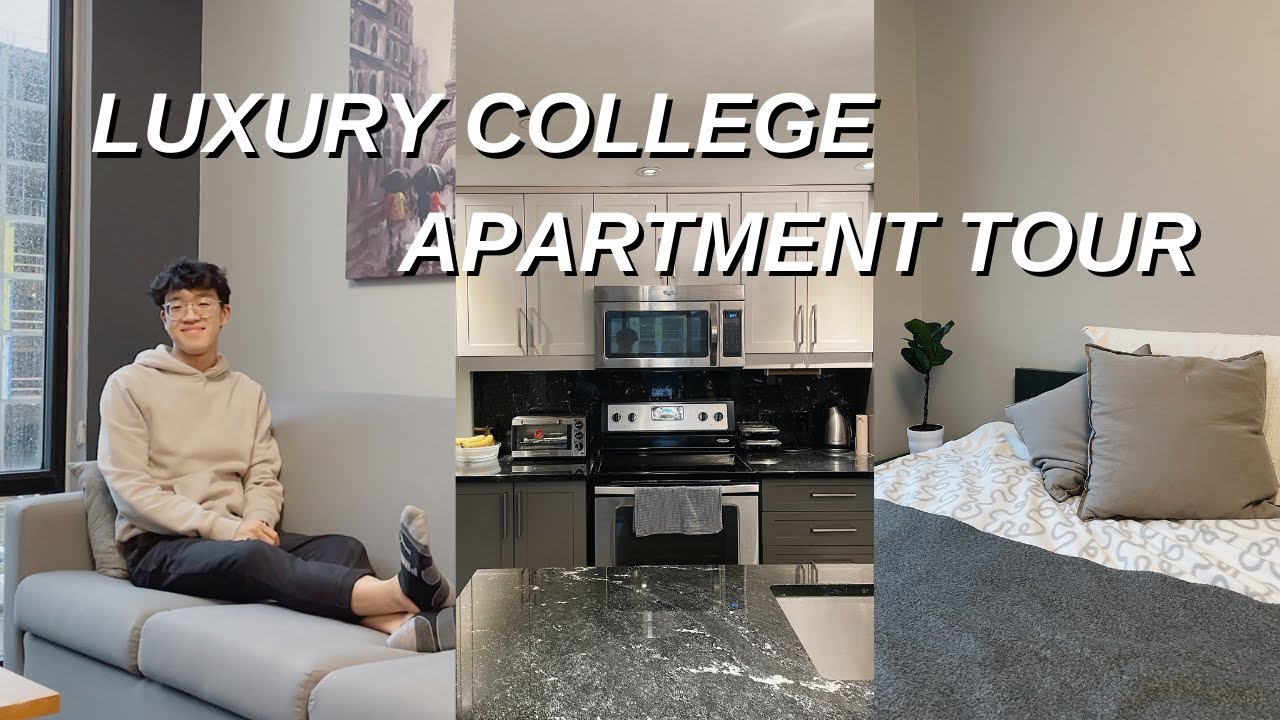 LUXURY COLLEGE APARTMENT TOUR | MODERN & MINIMAL living as a STUDENT in TORONTO, CANADA