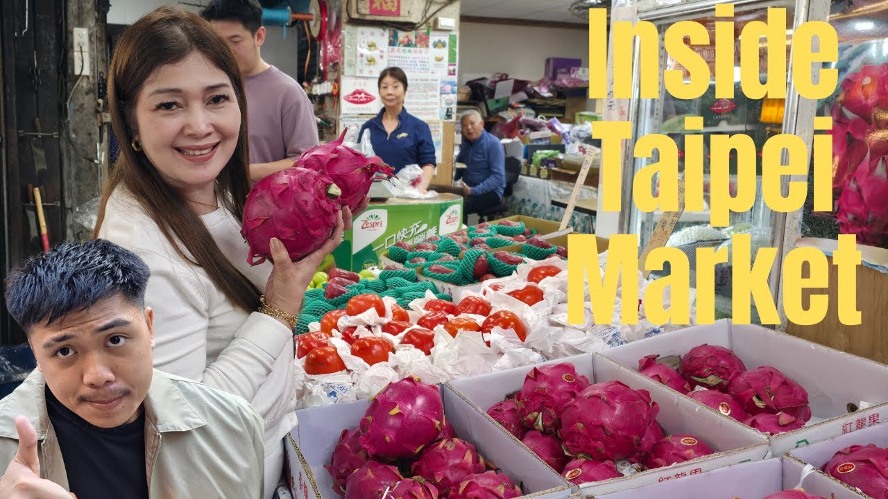 Inside a Taipei Neighborhood Market: Food, Family, and Tradition