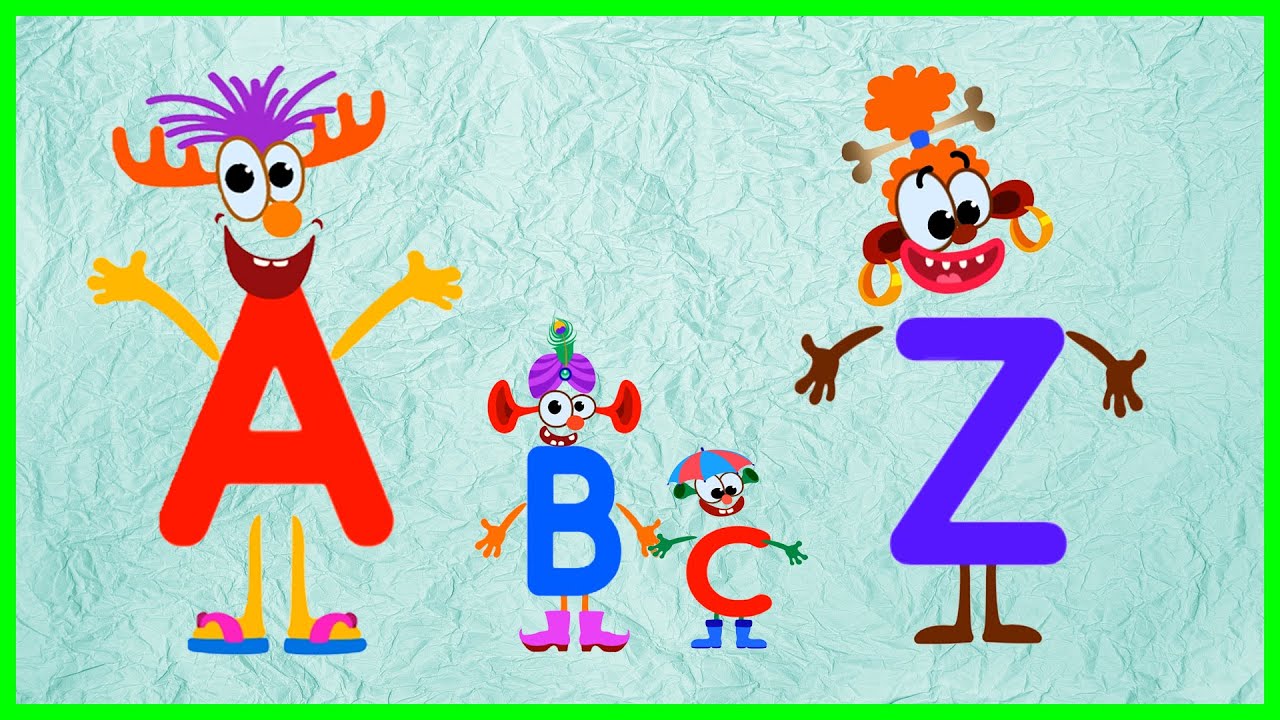 Learning alphabet from A to Z kids games