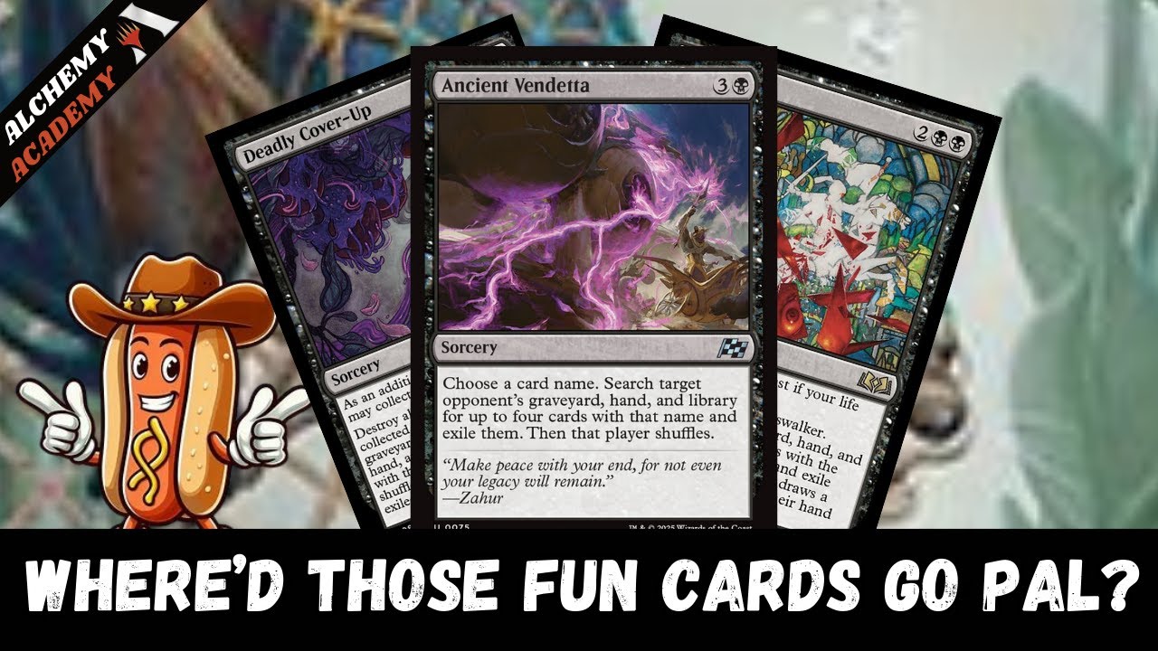 Exiling Every Nonland From The Opps Deck - Ancient Vendetta - Alchemy Academy