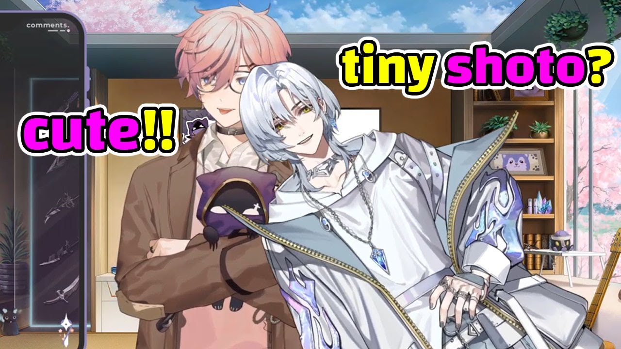 Shoto and U-san do a Real Height Comparison