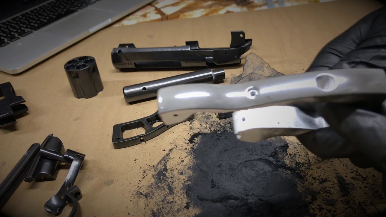 PKD Blaster Part 2 - Metallic Finish on the Resin 3D Printed Parts