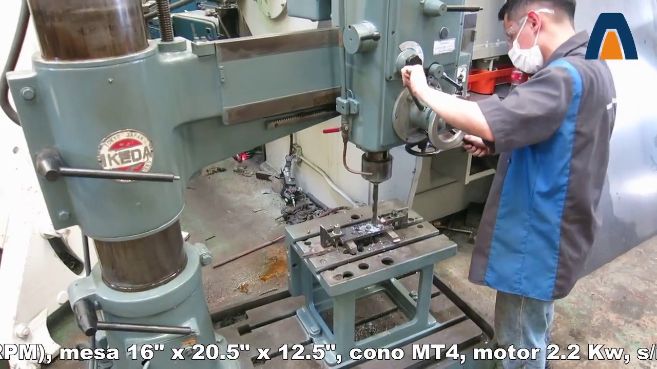 tlr 130 Taladro radial marca IKEDA
