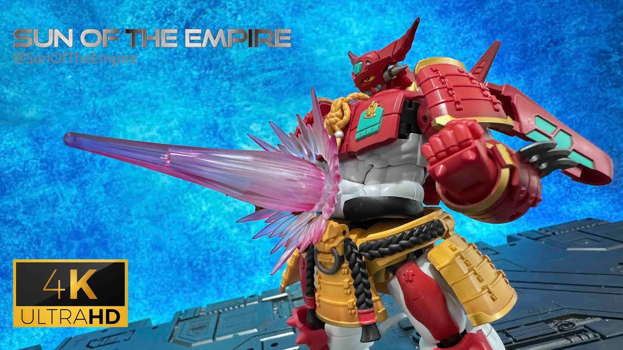 Epic Unboxing: Getter Akaoni Soars from Robot to Jet : Iron Romance Workshop Q.Review 482
