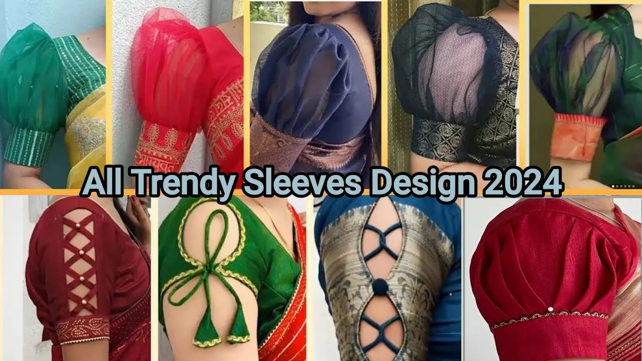 Latest blouse Sleeve Designs 2025 / Blouse Sleeve Designs Ideas / Baju Ki Design / Blouse Design