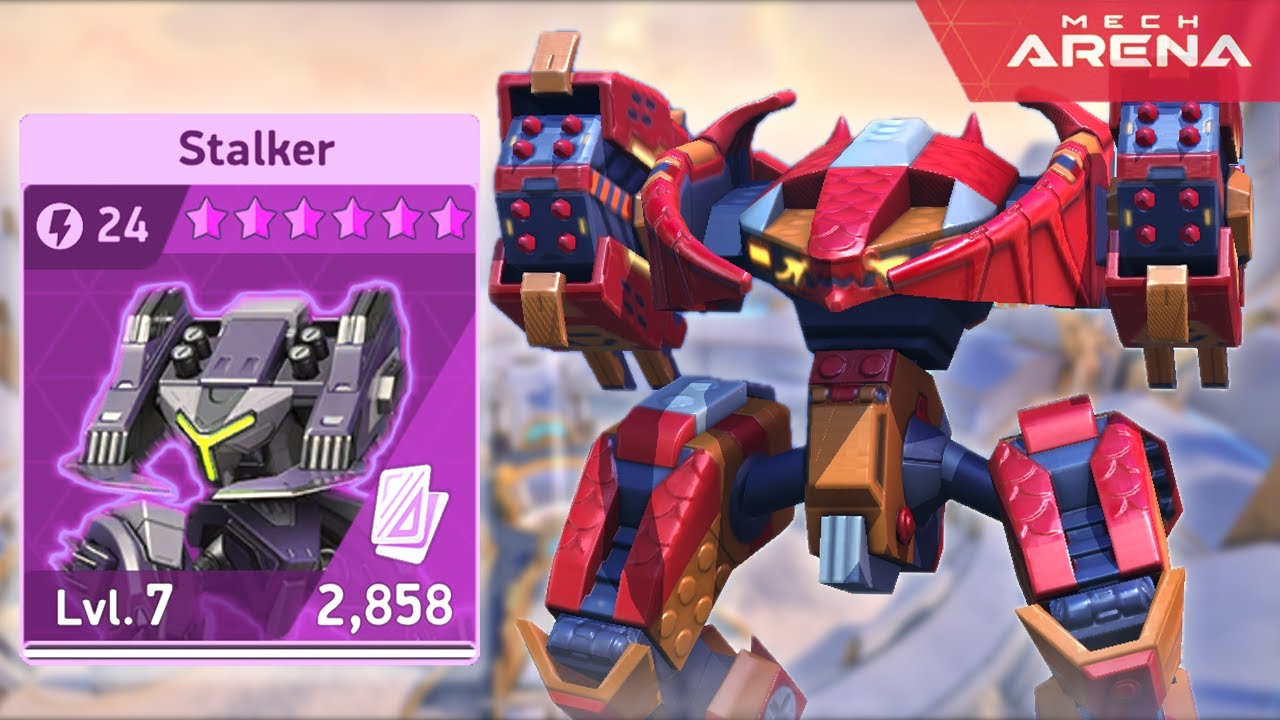 80% Boost for Storm Rack - Mech Arena Stalker