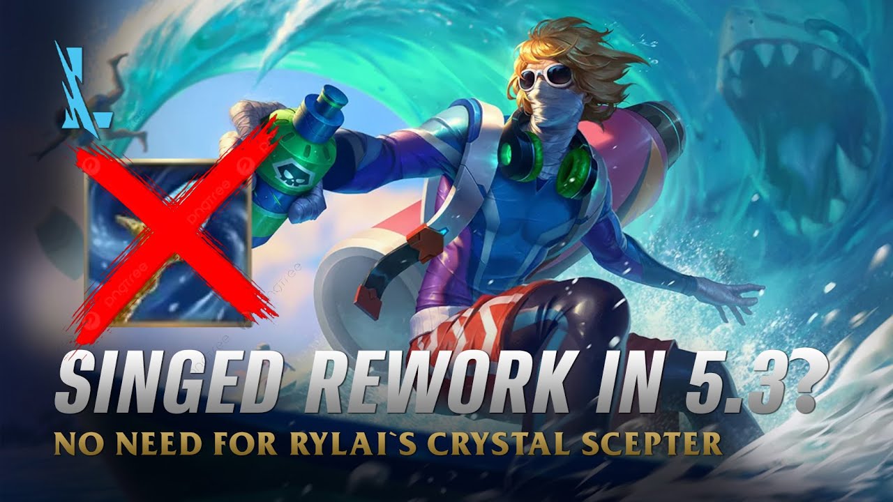 Wild Rift SINGED - TOP 1 Surfer Singed S14 Ranked Gameplay + Build