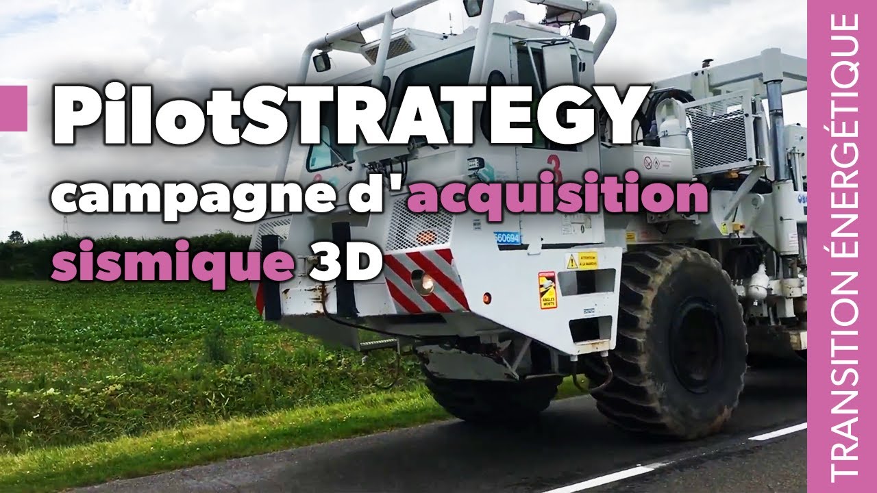 PilotSTRATEGY : campagne d'acquisition sismique 3D