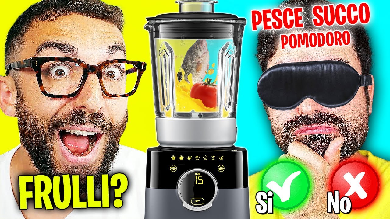NON SCEGLIERE L&rsquo;INGREDIENTE SBAGLIATO! (Da bendato)