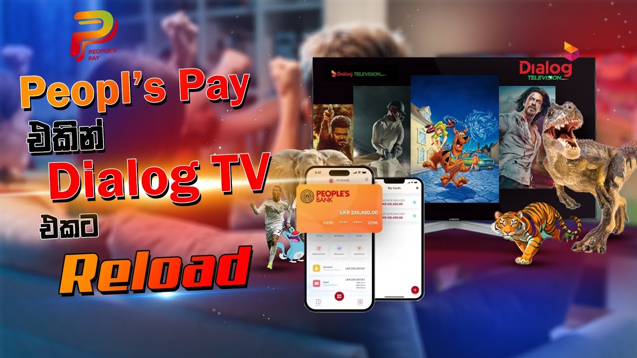 How to reload dialog tv by peoples pay app | Reload dialog Tv | 129