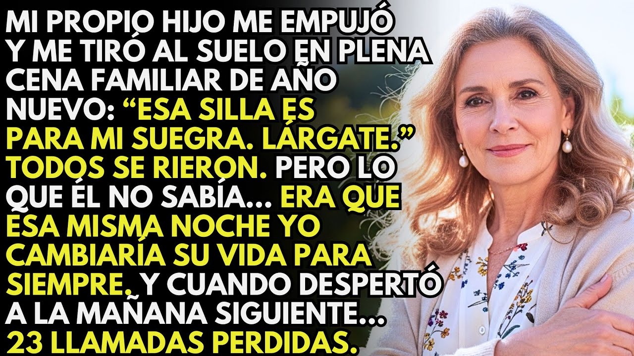 Mi Propio Hijo Me Empujó De Mi Propia Silla… Y Fue Entonces Cuando Recuperé Mi Nombre
