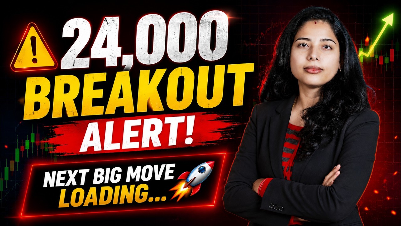 NIFTY 24000 Breakout! 🔥 Big Move Incoming?