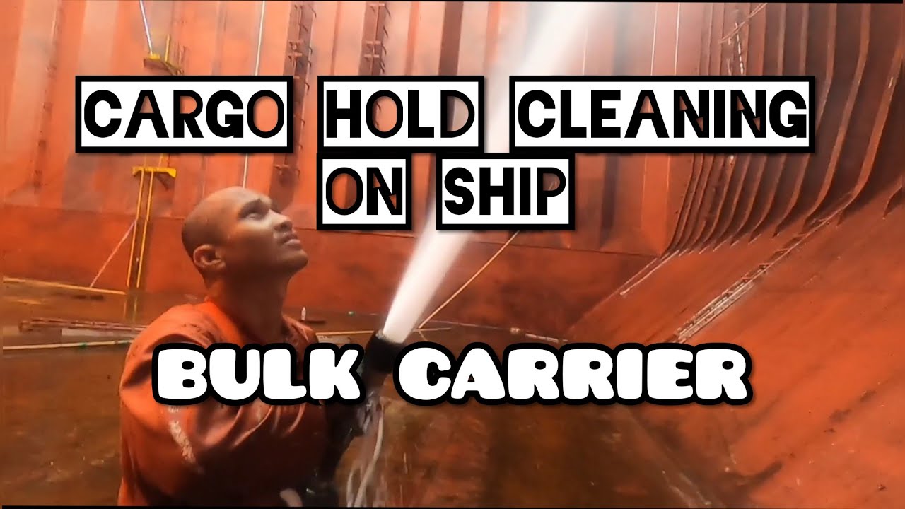 CARGO HOLD CLEANING on SHIP