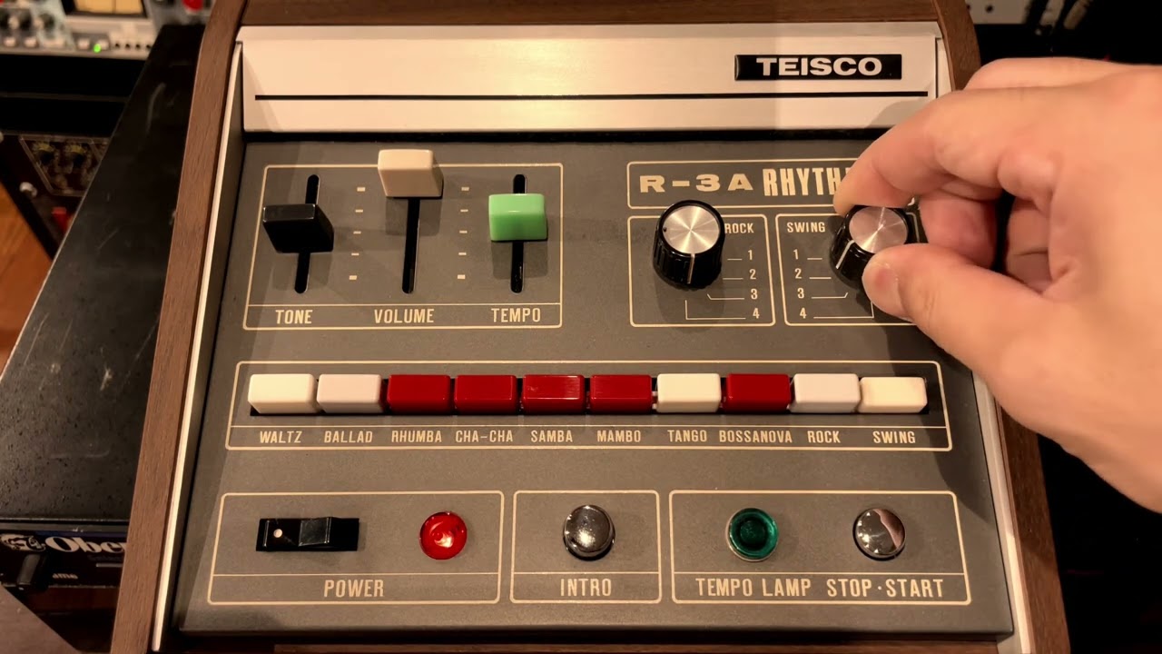 TEISCO R-3A RHYTHMER All rhythm pattern