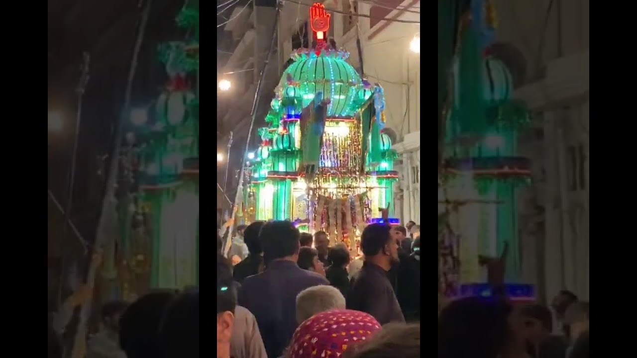 Taziya Dargah Haji Shah Bukhari Saddar